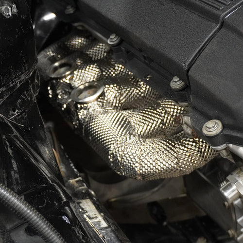 Heat wrap exhaust manifold