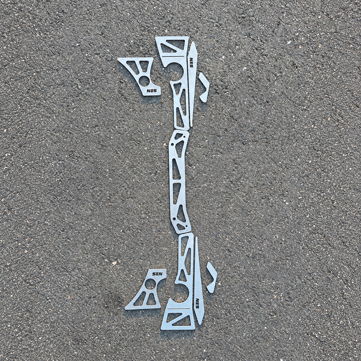 NES E36/E46 front subframe reinforcement kit – view 2