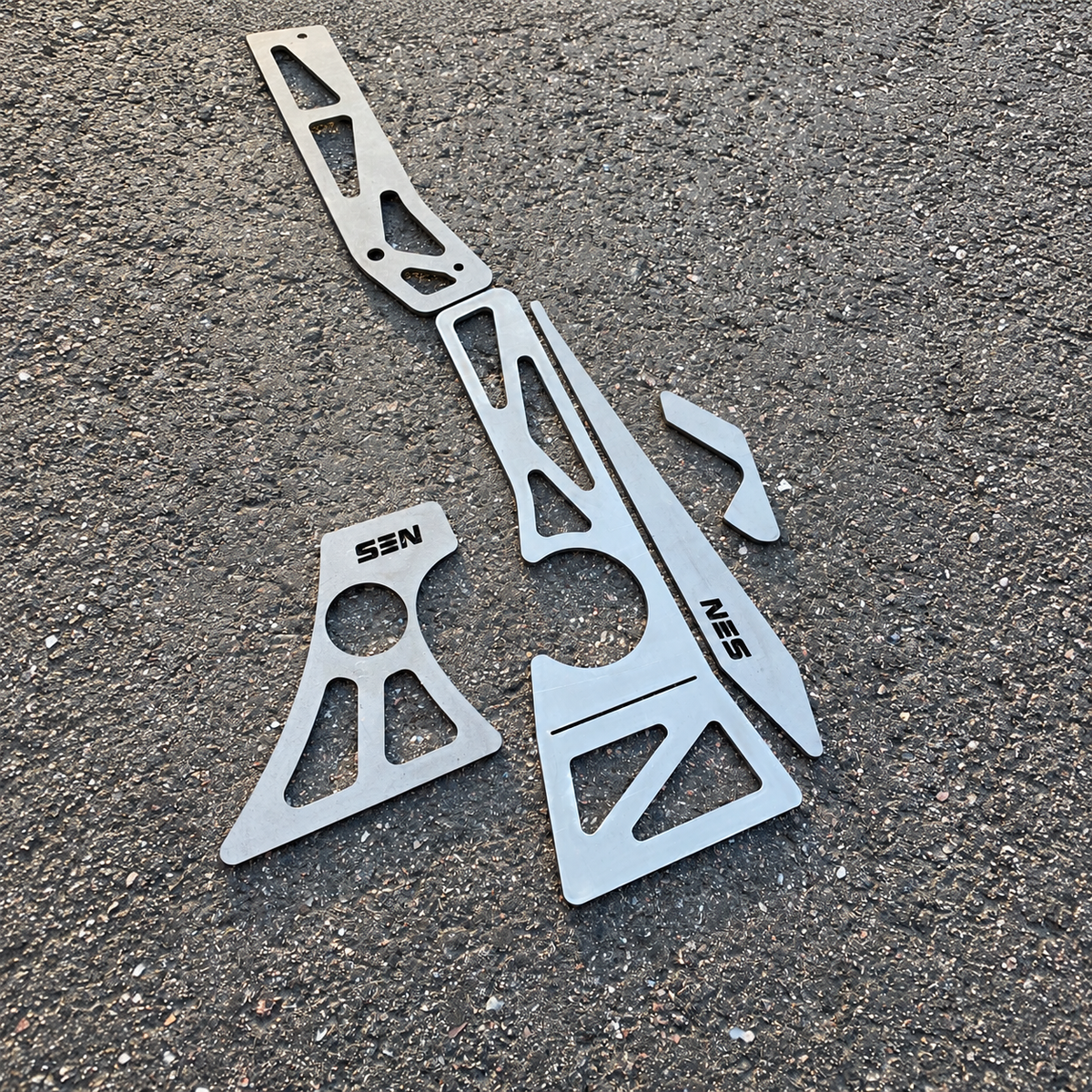 NES E36/E46 front subframe reinforcement kit – view 3