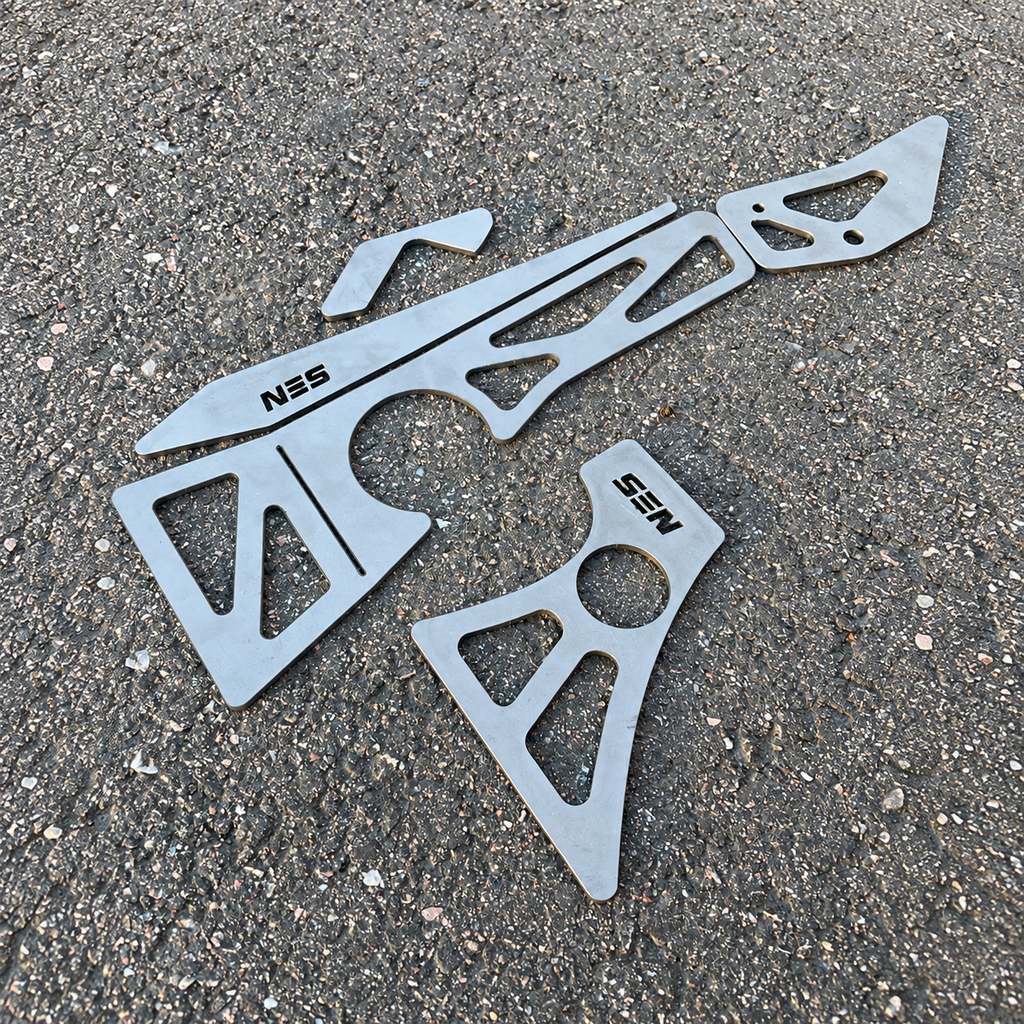 NES E36/E46 front subframe reinforcement kit – view 5