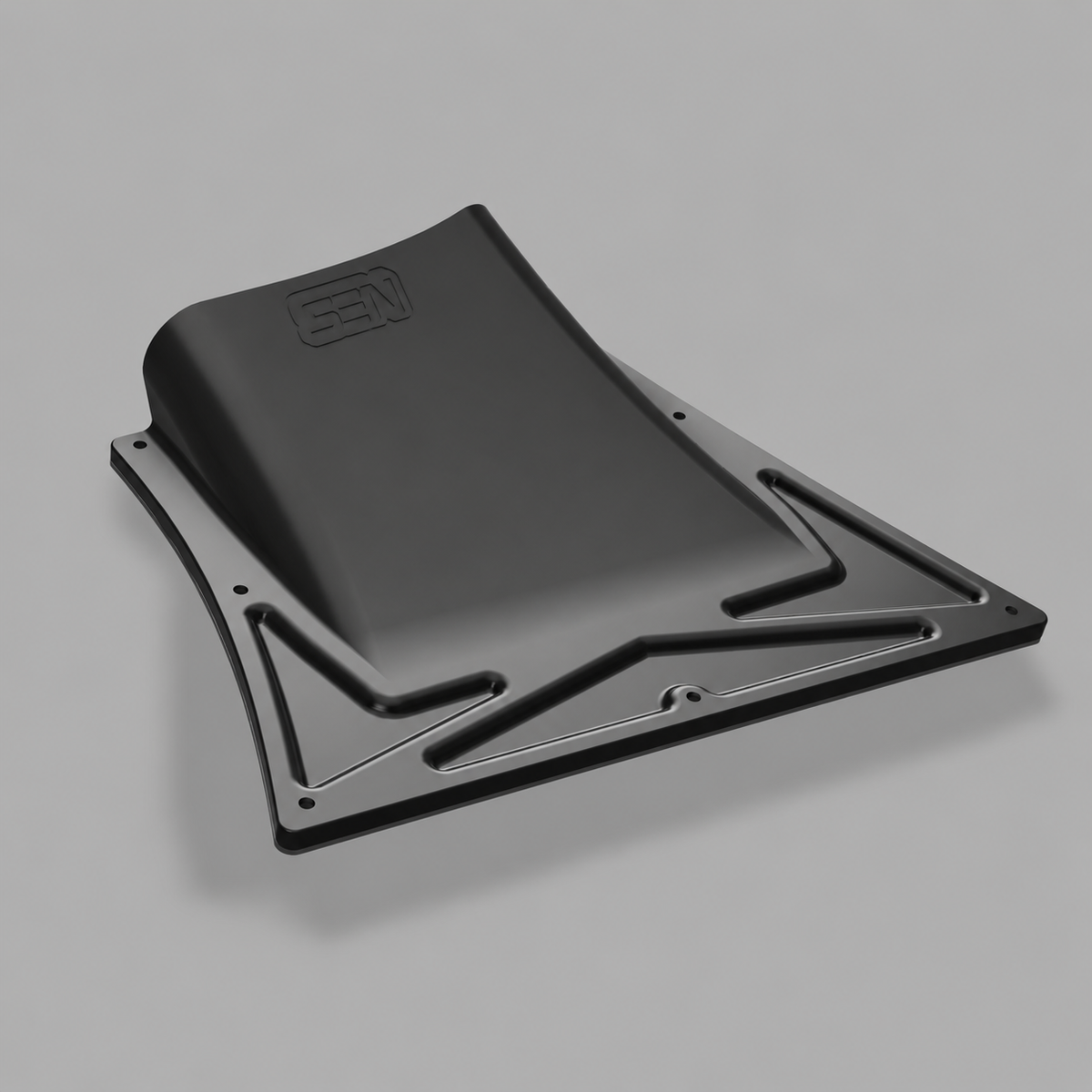 NES front splitter aero duct – view 2