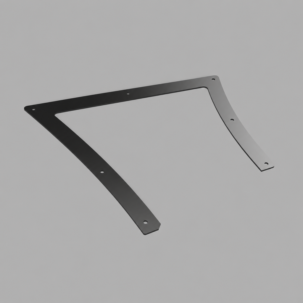 NES front splitter aero duct – view 4
