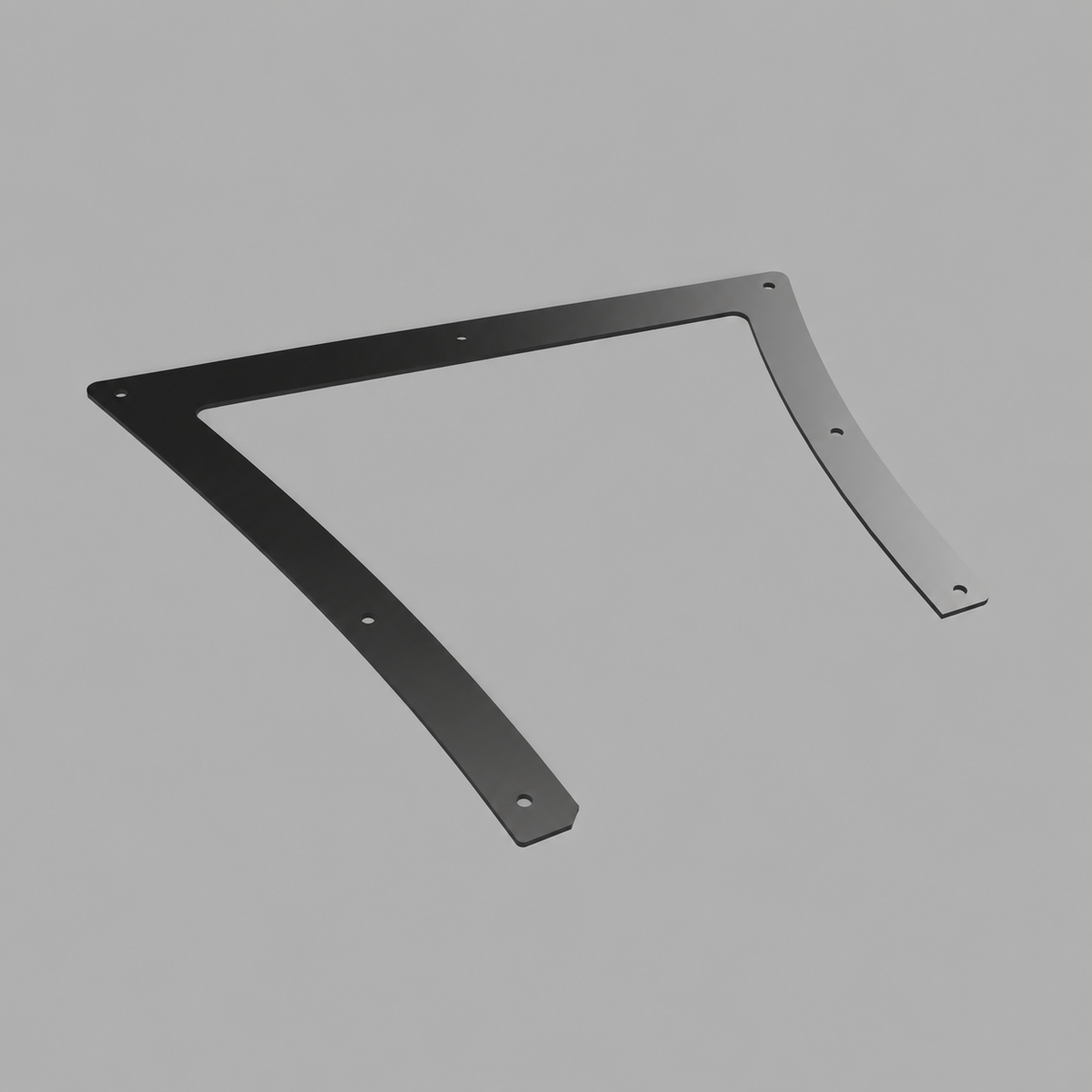 NES front splitter aero duct – view 4