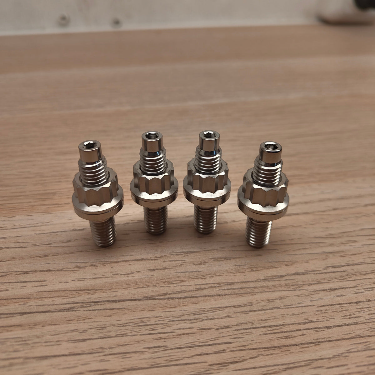 MLKR Titanium Turbocharger Stud Kit – Grade 5 (4 pcs)